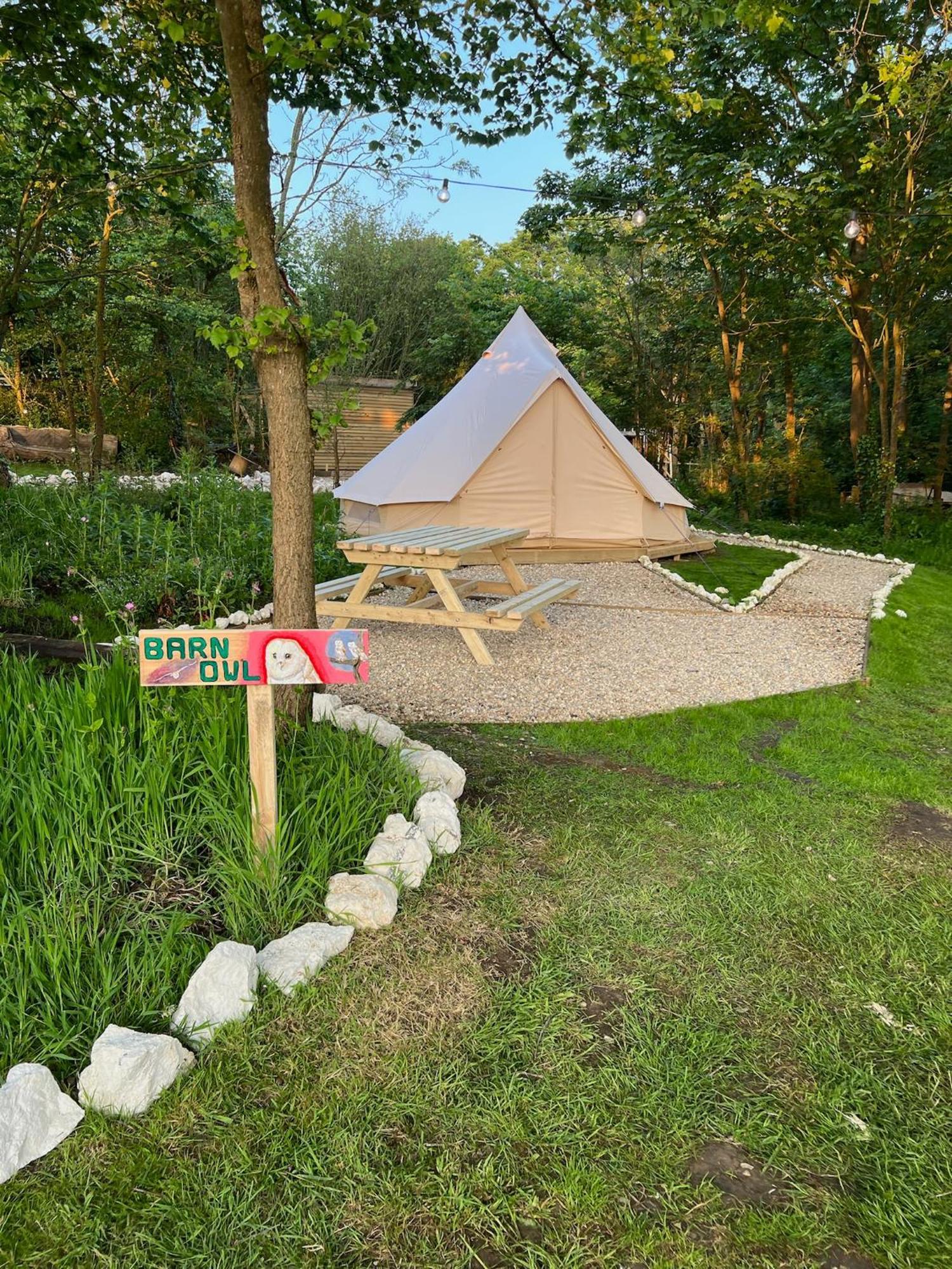 Glamping At Camp Corve Hotel Chale Екстериор снимка