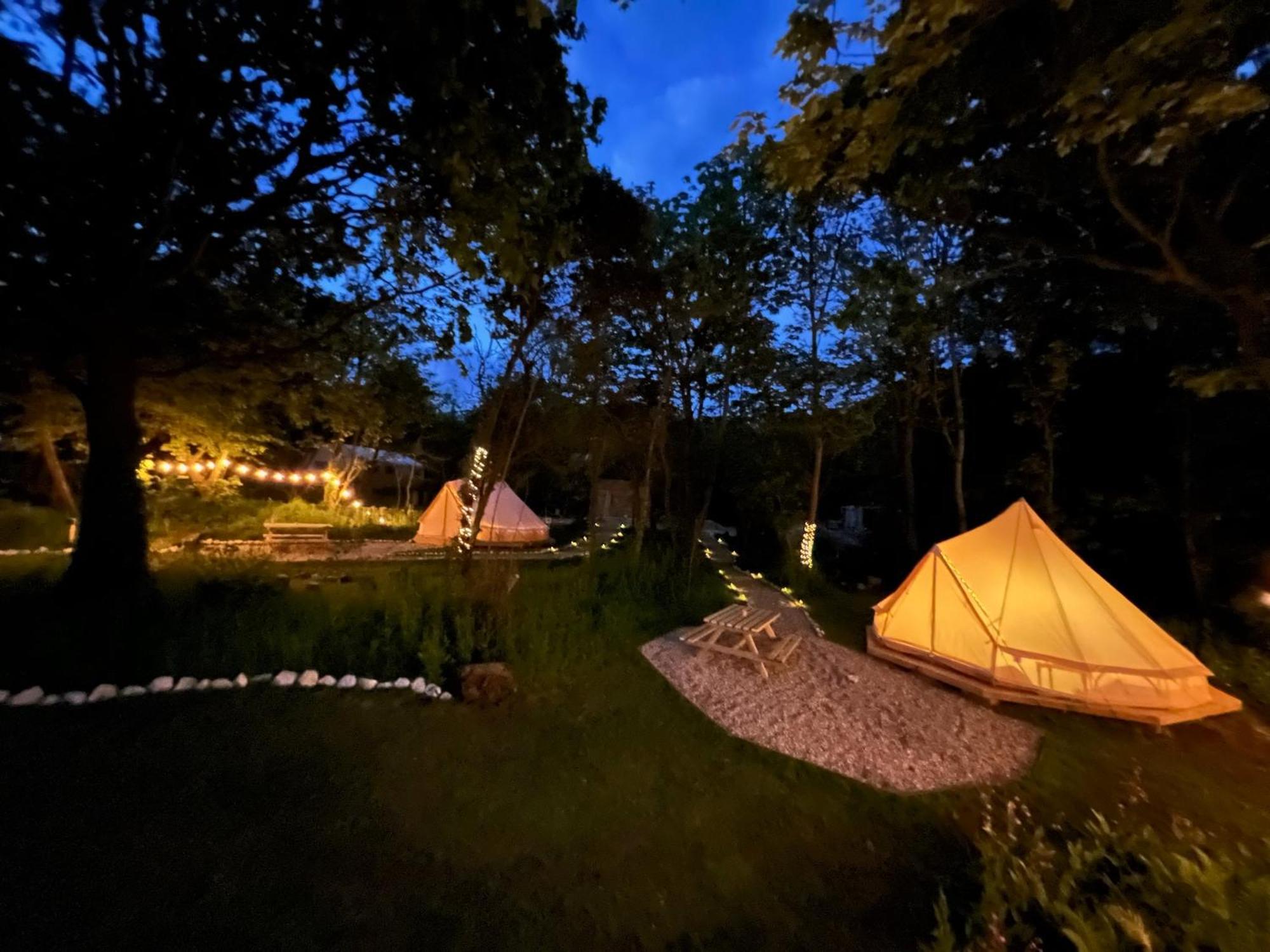 Glamping At Camp Corve Hotel Chale Екстериор снимка