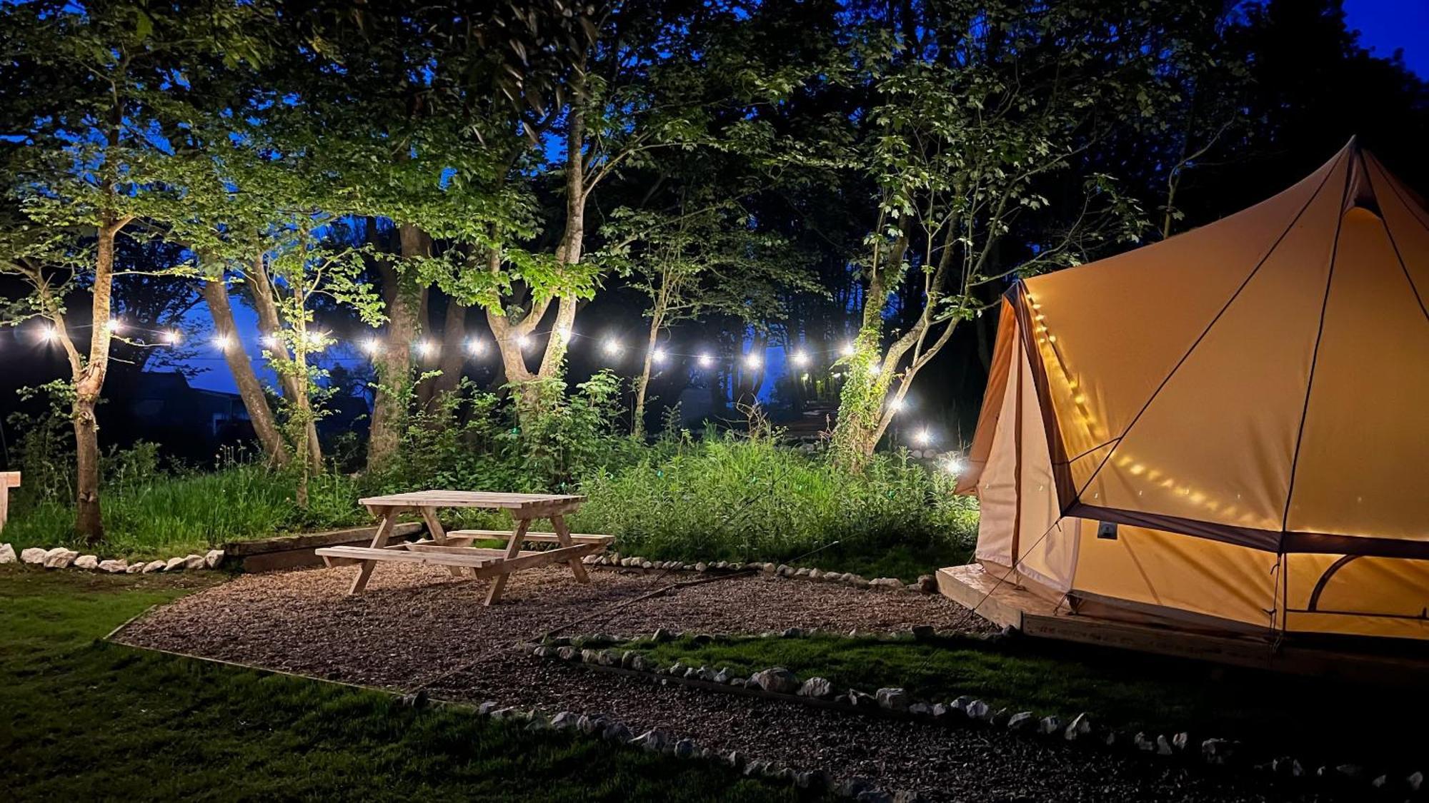Glamping At Camp Corve Hotel Chale Екстериор снимка