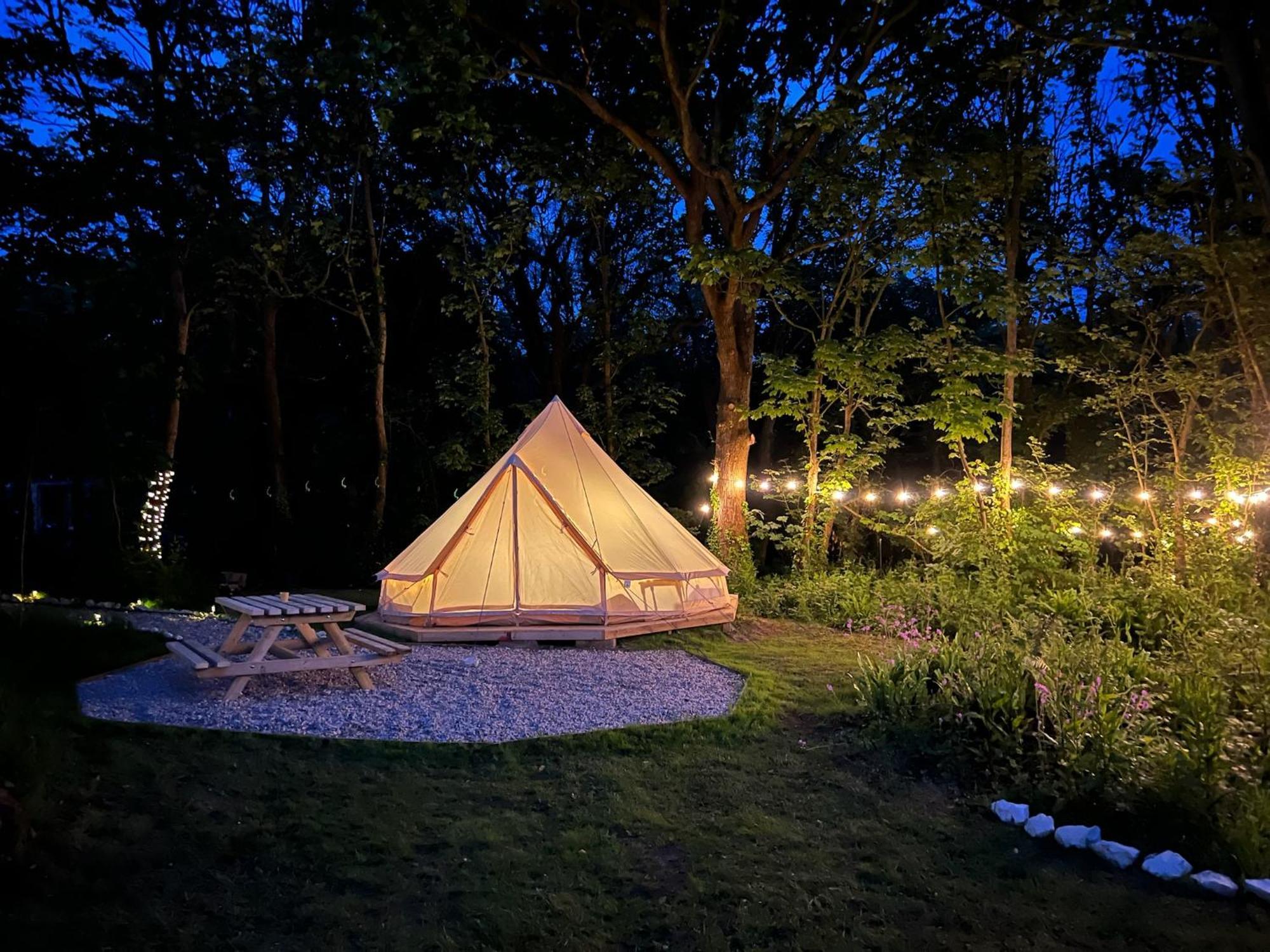 Glamping At Camp Corve Hotel Chale Екстериор снимка